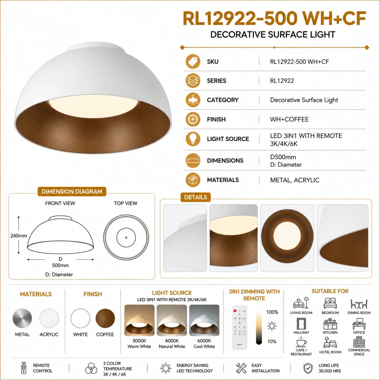 RL12922-500 WH+CF 4